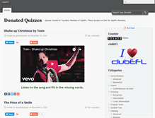 Tablet Screenshot of donatedquizzes.clubefl.gr